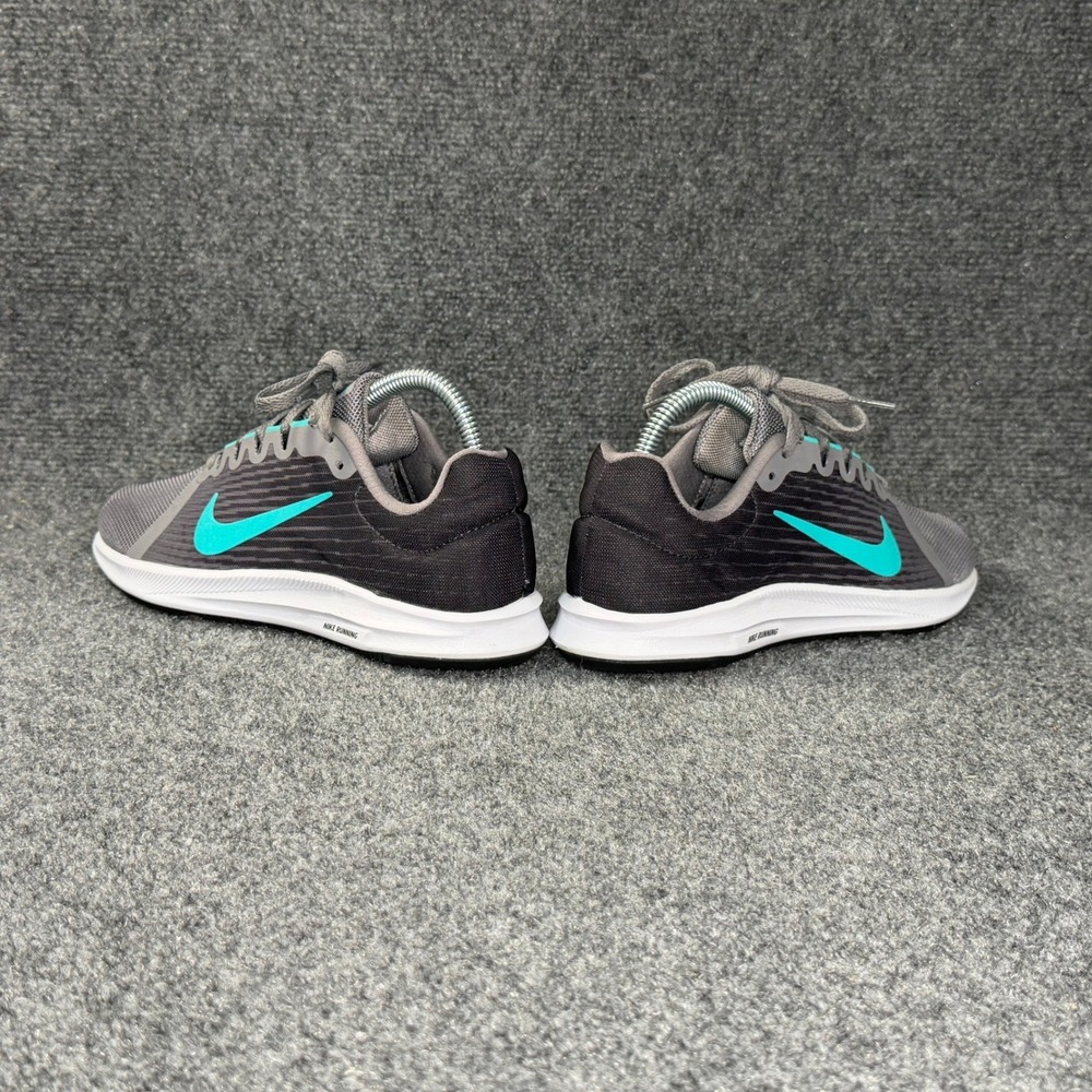 Nike Downshifter 8 Running Shoes Women's 7 Grey Turquoise Athletic Run Training - Picture 6 of 11